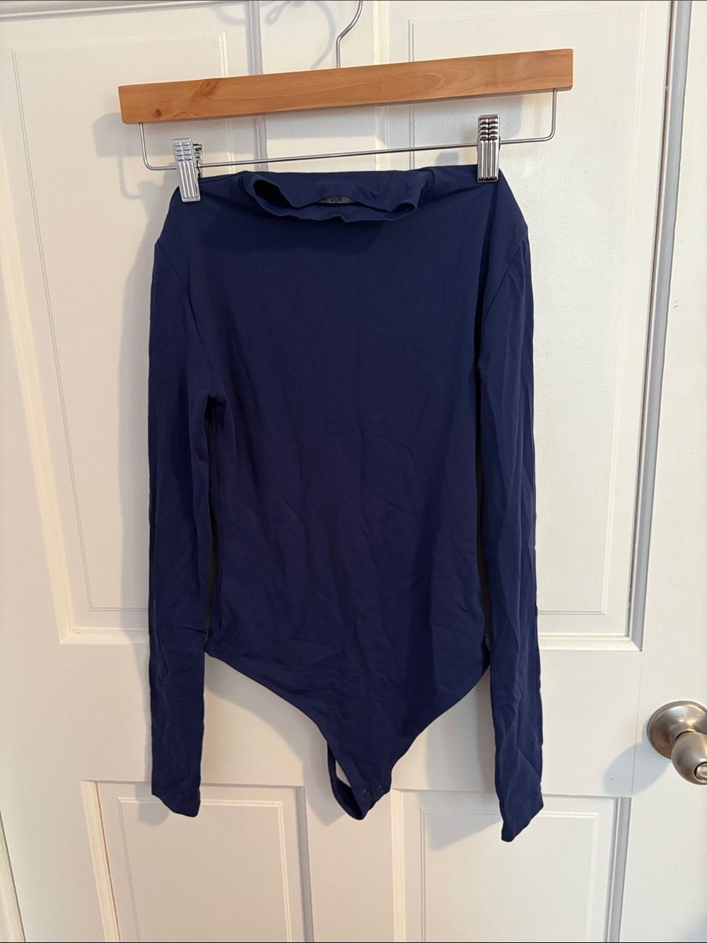 Aritzia Babaton Contour Navy Bodysuit